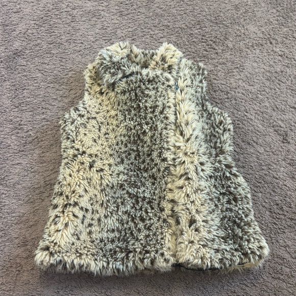 Catherine Malandrino Other - 2 FOR $20 CATHERINE MALANDRINO Leopard Print Faux Fur Vest Girls M Women S $70